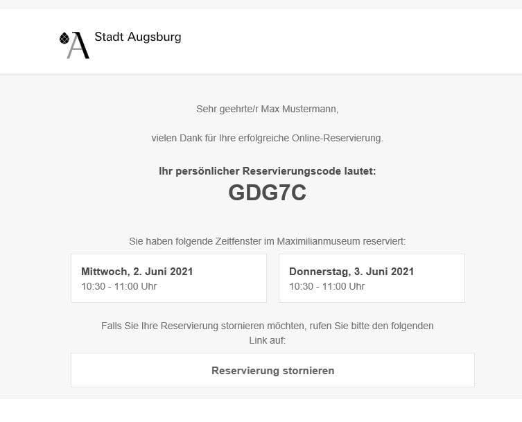 incognito digitale lösungen - ReservierungsTool Augsburg