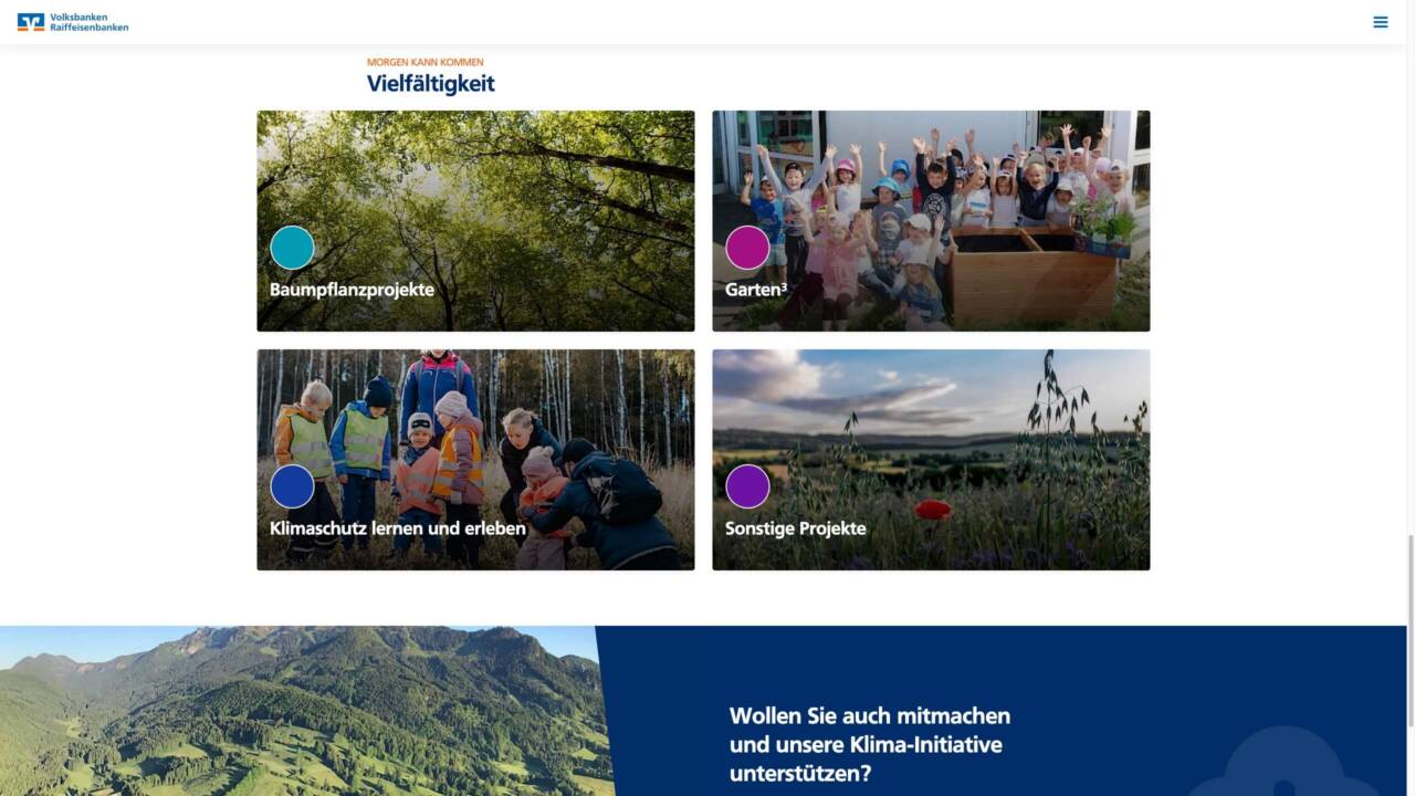 Content-Hub – BVR Klima-Initiative: Vielfältigkeit