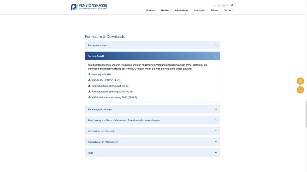 PENSIONSKASSE Deutscher Genossenschaften VVaG