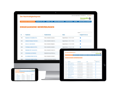 Die Wettbewerbsplattform – komfortabel, online, DSGVO-Konform.