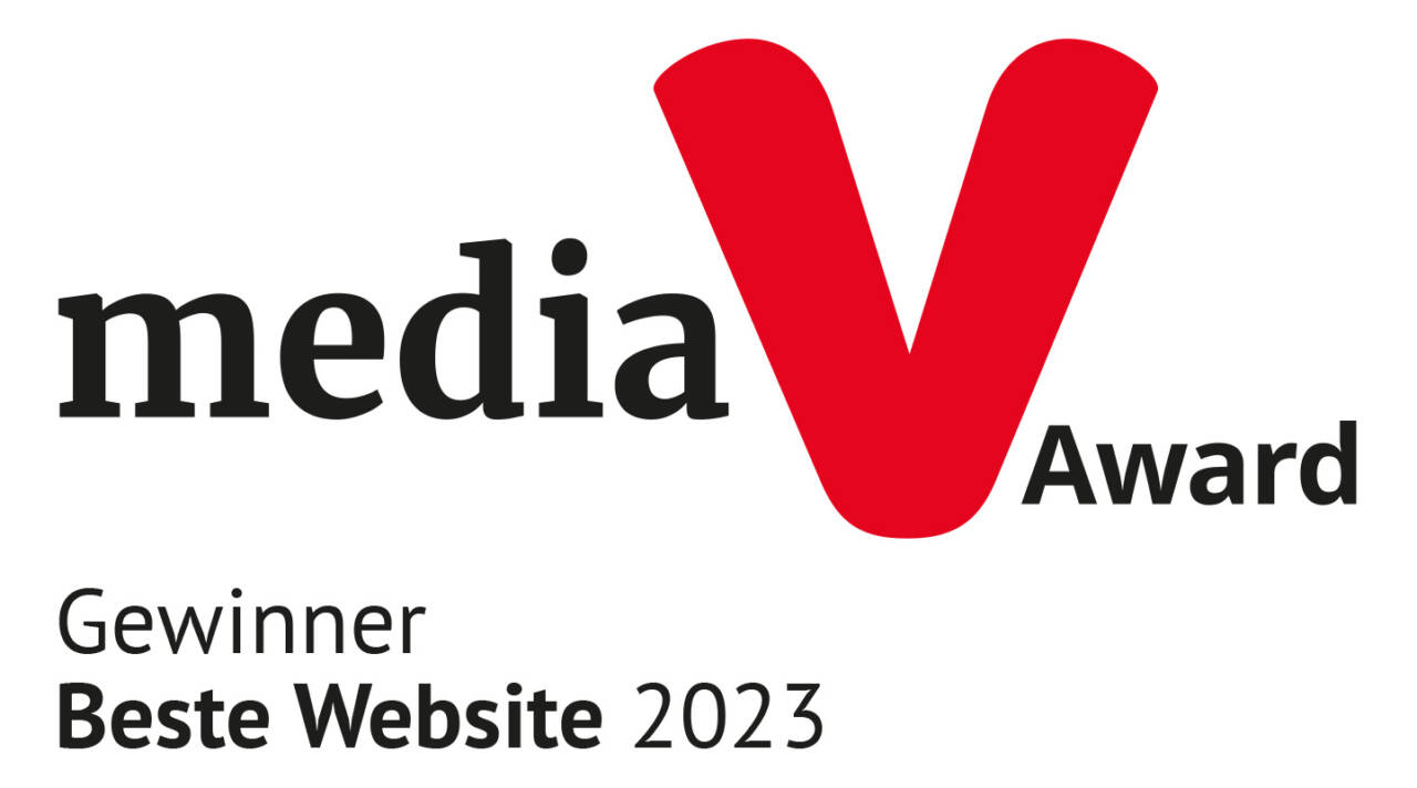 MediaV Award Gewinner Beste Webseite Genossenschaftsverband.de